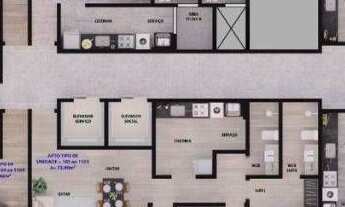 Imagem 2: Apartamento com 2 a 3 dormitórios à venda, 57 a 74 m² partir de r$ 351.000 - manaíra - joã