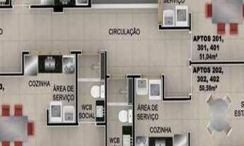 Imagem 6: Oportunidade) apartamento no jardim oceania com 51,04m² para
