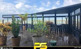 Imagem 2: Cobertura com 4 dormitórios à venda, 150 m² por r$ 2.000.000 - cabo branco - joão pessoa/p