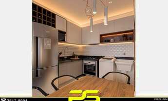 Imagem 7: Apartamento com 2 dormitórios à venda, 54 m² por r$ 268.000 - portal do sol - joão pessoa