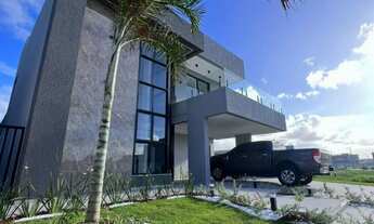 Imagem 2: Casa de Luxo no Condomínio Alphaville Sergipe - 4 Suítes, Área Gourmet, Lazer