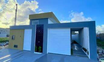 Imagem 4: Casa de 3 Quartos com Pé Direito Alto e LED na Garagem - Luar da Barra