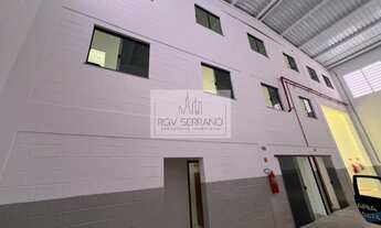 Imagem 6: Galpão para locação, distrito industrial Indaiatuba-SP com 1265 m², três andares de mezan