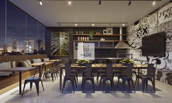 Imagem 6: UNICO BARRA, Studios de 23 e 25m² com varanda, Quarto e Cozinha integrados, Banheiro socia