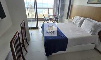 Imagem 7: Barra Premium STUDIO de 1 quarto com suíte, 24m², VISTA MAR - MOBILIADO E VAGA FIXA - Loca