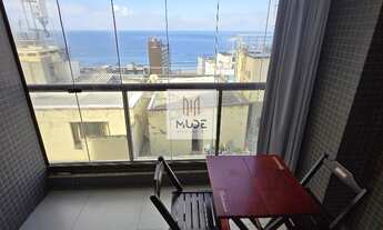 Imagem 2: Barra Premium STUDIO de 1 quarto com suíte, 24m², VISTA MAR - MOBILIADO E VAGA FIXA - Loca