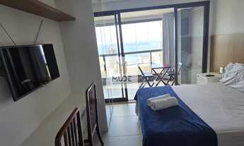 Imagem 5: Barra Premium STUDIO de 1 quarto com suíte, 24m², VISTA MAR - MOBILIADO E VAGA FIXA - Loca