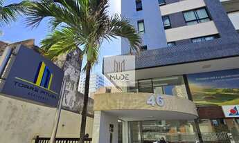 Imagem 7: Cobertura Duplex Finamente Decorada com Vista Mar Total à Venda na PITUBA - 2 Quartos, Pis