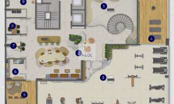 Imagem 7: Soul Ondina, 1 e 2 Quartos Suítes em Ondina, 26,58m² a 68,21 m² - Vista mar e perto do Car