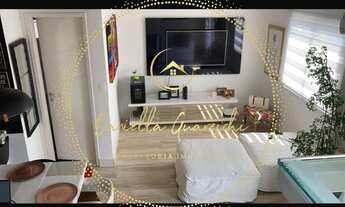 Imagem 2: Cobertura duplex em Itaim Bibi: 1 suíte, varanda, 1 vaga, mobiliada e decorada - 77m² de s