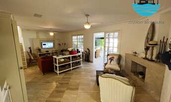 Imagem 2: Casa em condomínio pé na areia c/ vista ao mar para venda e locação em Juquehy com 4 suíte