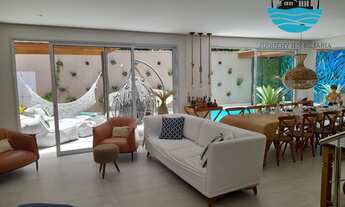 Imagem 3: Casa em Condomínio, 30 metros da praia para Venda e Locação em Juquehy c/ 5 suítes, piscin