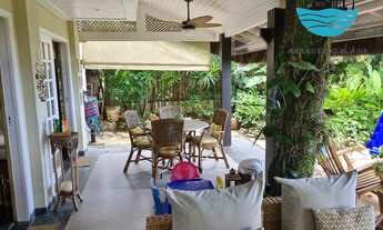 Imagem 5: Casa para locação em condomínio com vista ao mar em Juquehy com 5 suítes, serviço de praia