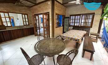 Imagem 3: Casa em Juquehy para Alugar Anual Condomínio fechado com 4 suítes, 300m da praia, piscina