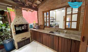 Imagem 6: Casa em Juquehy para Alugar Anual Condomínio fechado com 4 suítes, 300m da praia, piscina