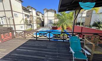 Imagem 4: Casa Aluguel Temporada - Condomínio com 3 suítes, 250m da praia - Acomodação máx. 8 pessoa