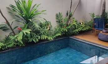 Imagem 4: Venda ou Aluguel de casa em Juquehy - Condomínio com 4 suítes, 200m da praia, piscina priv