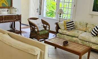 Imagem 5: Casa para alugar em condomínio fechado pé na areia com vista ao mar em Juquehy, com 4 suít