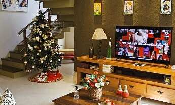 Imagem 2: Casa em condomínio pé na areia - Temporada, com 5 suítes, 1 térrea, serviço de praia, acom