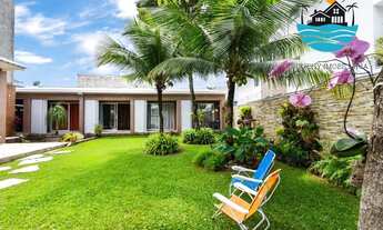 Imagem 6: Casas para Alugar Temporada Juquehy - (Canto direito) pertinho da praia, 5 suítes, máx. 12