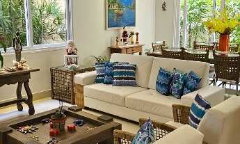 Imagem 6: Casa em condomínio pé na areia - Temporada, com 5 suítes, 1 térrea, serviço de praia, acom