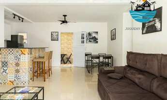 Imagem 2: Apartamento a Venda em Juquehy, com 2 dormitórios,1 suíte, 2 vagas, 200m da praia, Escritu