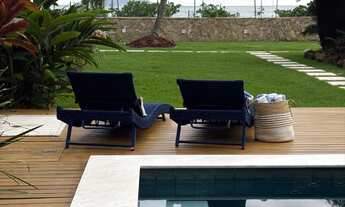 Imagem 2: Casa Venda Pé na Areia Barra do Una - Aluguel, com 06 suítes, piscina privativa, churrasqu