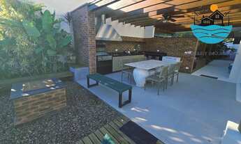 Imagem 6: Casa Venda Pé na Areia Barra do Una - Aluguel, com 06 suítes, piscina privativa, churrasqu