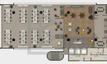 Imagem 3: Laje Comercial de 883m², Pinheiros, Condominio Agave Boutique Offices