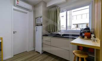 Imagem 7: Apartamento Studio TOTALMENTE MOBILIADO para locação/aluguel mensal, 1 dormitório - Vila C