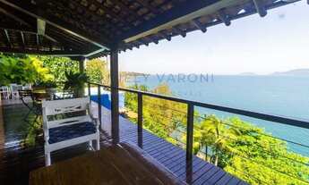 Imagem 7: CASA ESPETACULAR À VENDA; DE FRENTE PARA O MAR; FEITICEIRA EM ILHABELA