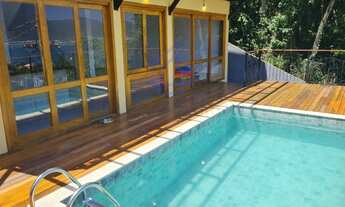 Imagem 4: LINDO SOBRADO COM VISTA PARA O MAR E PISCINA NO PEREQUÊ EM ILHABELA-SP