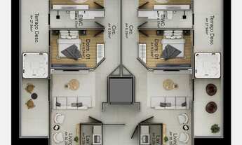 Imagem 7: Apartamento 3 dormitórios 1suíte - Itacolomi - Balneário Piçarras