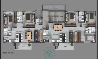 Imagem 2: Apartamento 2 suítes - Itacolomi - Balneário Piçarras