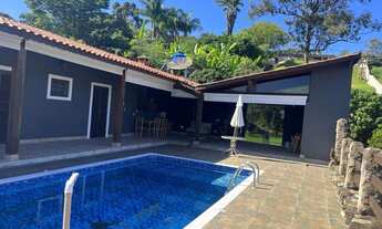 Imagem 3: Imponente casa em condomínio à venda em Atibaia-SP, no bairro Laranjal, com 4 quartos, 2 s