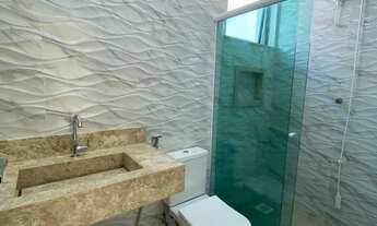 Imagem 7: CASA TÉRREA COM FACHADA MODERNA NO CONDOMÍNIO RESIDENCIAL PASSAREDO - 3 SUÍTES - 180M2 - M