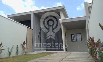 Imagem 2: Casa de 3 quartos com suítes no bairro Encantada - Eusébio-CE: 93,48m² e 2 vagas de garage