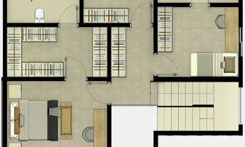 Imagem 5: Casa Sobrado 3 Dorm ( 3 Suites) Condomínio Terras do Vale - 3 Dormitórios - Caçapava
