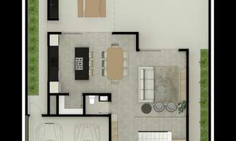 Imagem 4: Casa Sobrado 3 Dorm ( 3 Suites) Condomínio Terras do Vale - 3 Dormitórios - Caçapava