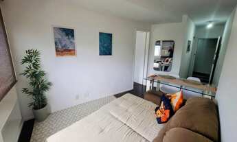 Imagem 4: Apartamento com suíte mobiliado com vista livre e infraestrutura completa!