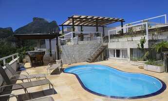 Imagem 2: Cobertura linear de luxo na Barra da Tijuca, no Jardim Oceânico, com 4 suítes e 543m² - Ri