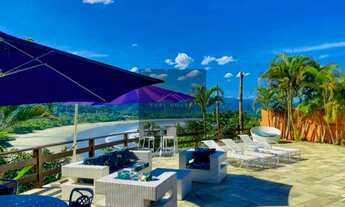 Imagem 2: Casa com vista do em condomínio à venda em Ubatuba-SP, Praia Brava : 5 quartos, 3 suítes