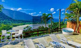 Imagem 4: Casa com vista do em condomínio à venda em Ubatuba-SP, Praia Brava : 5 quartos, 3 suítes