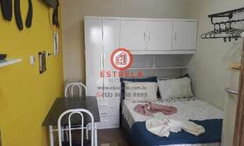 Imagem 1: Excelente Apartamento para Locação no Centro de Jacareí-SP: 1 Quarto, 1 Suíte, 40m² de Áre