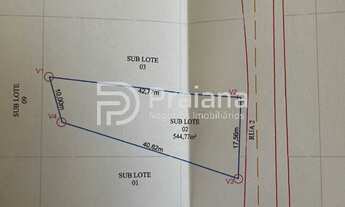 Imagem: Terreno com 544,77 metros a venda na Reserva