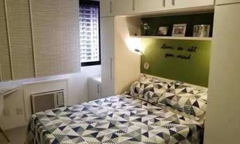 Imagem 5: Barra da Tijuca, 2 quartos + dependencia, andar alto, sol da manha, linda vista mar, lagoa