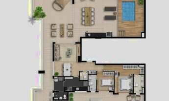 Imagem 3: Be.Península: Cobertura à venda na Barra da Tijuca, Rio de Janeiro - 2 quartos, 2 suítes