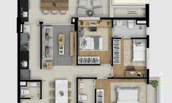 Imagem 4: Venda seu apartamento de 3 suítes na Barra da Tijuca - Be.Península, o empreendimento mais