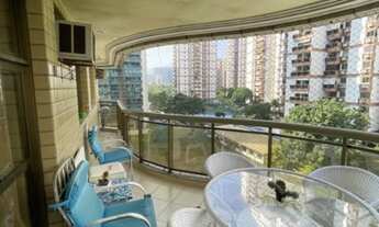 Imagem 4: Barra da Tijuca, Lucio Costa, excelente apartamento 3 quartos + dependencia, 117m²