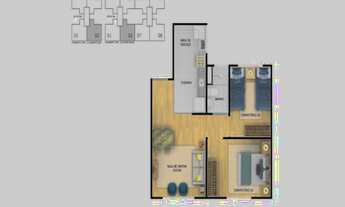 Imagem 3: Praia Park Mar, sua chance de morar a 15 minutos da praia, apartamento de 2 quartos, com e